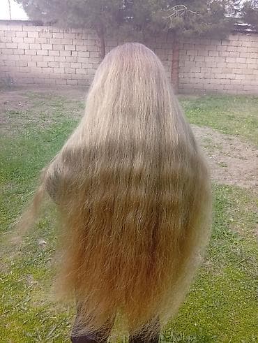 qısa donlar 2023: Təbii uşaq saci satlir canlı çox gözəl rəngi var 50santi satlir — 5