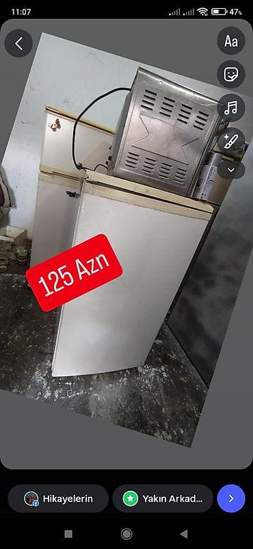 havalanma: Məişət soyuducusu - Kompakt ölçülü, tək kameralı soyuducu - Üst — 1