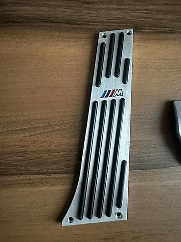 bmw tekerleri: BMW M-Style alüminium pedal örtükləri dəsti - 3 hissə: qaz pedalı — 4