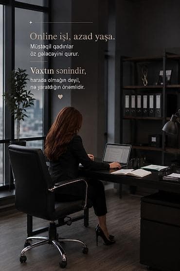 Online iş fürsəti – azad yaşamaq istəyənlər üçün Mətn və ideya lalafo.az -da Online iş fürsəti – azad yaşamaq istəyənlər üçün Mətn və ideya