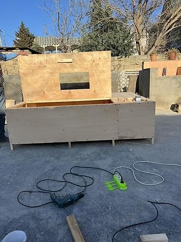 istehsalat: Taxta quşçuluq/broyler böyütmə qutusu (brooder) - Material: möhkəm — 3
