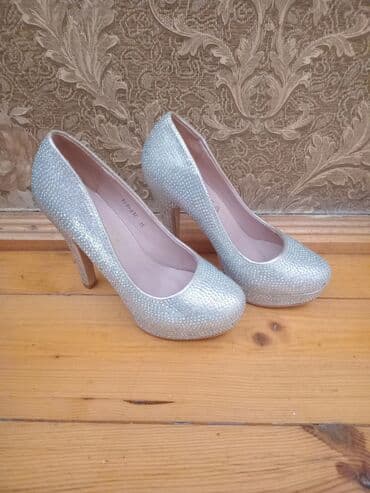 ağ rezin çəkmələr: Tuflilər, Ölçü: 35, rəng - Ağ, Yeni — 2