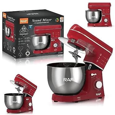 raf ütü qiyməti: RAF R.6618 Stand Mixer – stasionar mətbəx mikseri - Tutumu: 8.0 L — 4