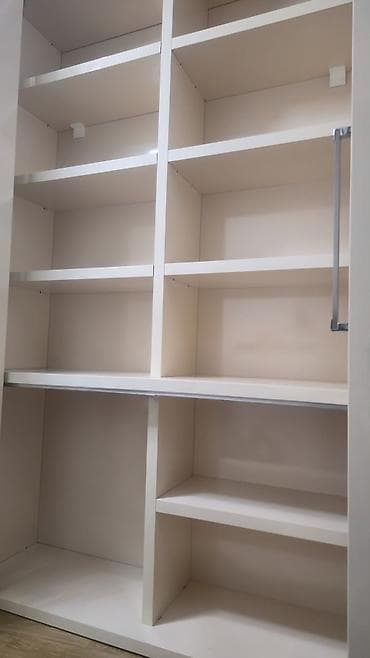 4 qapılı, Bej, Digər material, Açılan, Düz dolab — 2