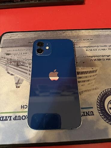 007 first light: IPhone 12, 128 GB, Göy, Face ID, Simsiz şarj — 2