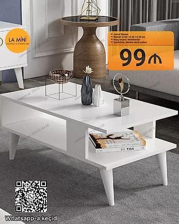 iş masasi: Düz masa, Açılmayan, Təkərsiz, Zəmanətsiz — 1