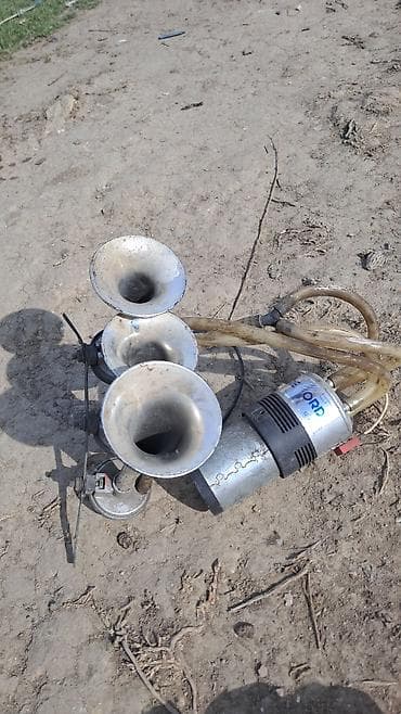 Avtomobil üçün 3 borulu pnevmatik siqnal dəsti - Komplekt: 3 ədəd — 3