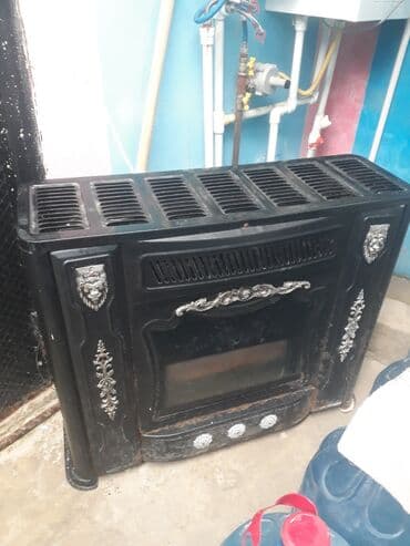 Kamin Peçi, yanacaq - Qaz