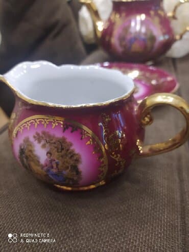 чайный сервиз: Чайный набор, цвет - Красный — 7