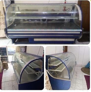 Soyuducu vitrin işlək vəziyyətdə ölçüsü 2m/0.96m 270 manat ünvan — 1