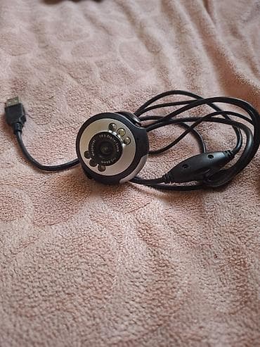 avtomatik səs yazma: USB veb-kamera. Komputere, smart telviziyaya qoşmaq üçün.İşləyir. Təzə — 1