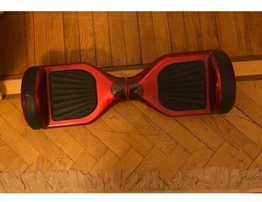 mopedlər elekdirikli: Segway Hoverboard,reng bordo-girmizi,batareya zaradka shnur — 2