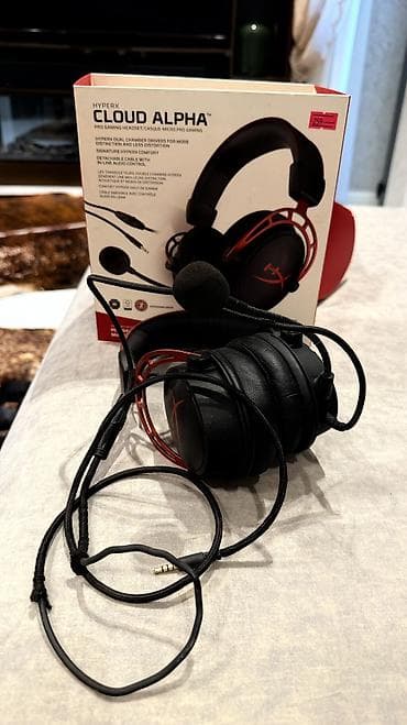 pentium komputer: HyperX Cloud Alpha – Pro Gaming Headset Xüsusiyyətlər: tam yenidir — 3