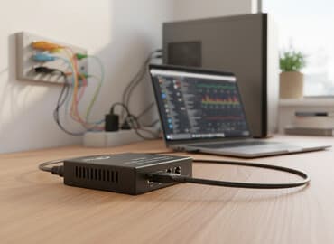 komputer işi: Ecolan ELF32002 – 10/100Base‑TX → 100Base‑FX Fast Ethernet media — 1