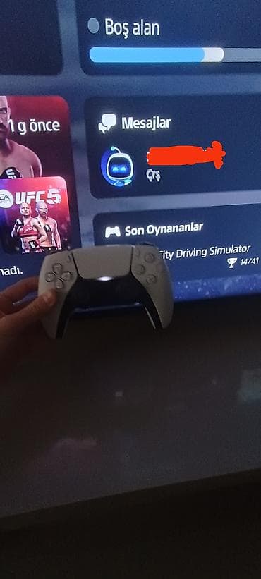 Audio: Məhsul: PlayStation 5 (PS5) oyun konsolu və 1DualSense orjinal — 3