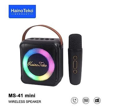 bluetooth: Kateqoriya: Kalonkalar Haino Teko MS-41 Mini Black – Kompakt, Güclü — 1