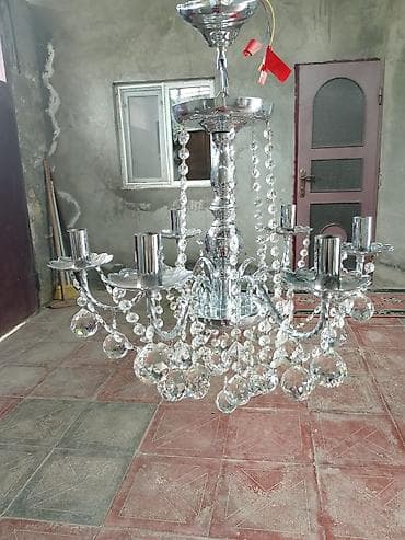 çıraq: Çılçıraq, 8 lampa, Metal — 3