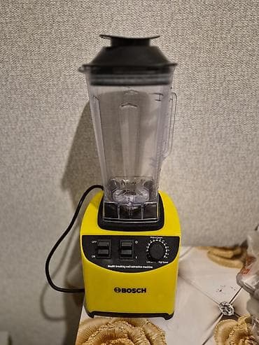 блендер bosch bs 503s: BOSCH markalı stasionar blender - Korpus rəngi: sarı-qara - Güclü — 1