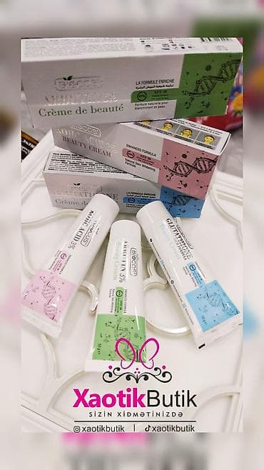 🟩 Yaşıl Krem 🍃 Təbii tərkib, təmiz nəticə 🌞 SPF 30 ilə günəşdən qorun