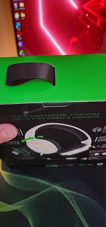 Qulaqcıqlar: Yeni Simsiz (Bluetooth) Qulaqcıqlar, Razer, rəng - Ağ — 3
