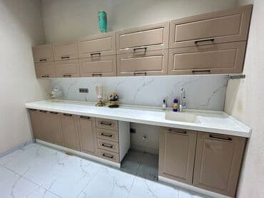 Mətbəx mebeli – 1100 AZN - Material: Membran, maşın kraskası ilə