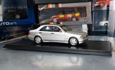 vita start: Коллекционная модель Mercedes-Benz C43 AMG W202 silver 2000 Special — 17