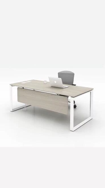 Ofis oturacaqları: Dördbucaq masa — 1