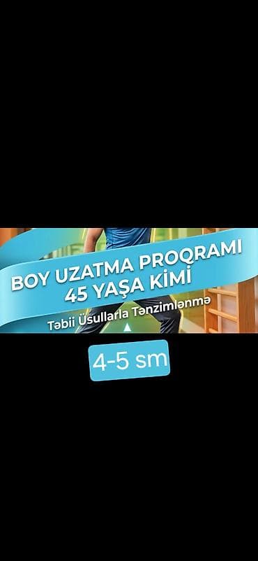 Boy uzatma 45 yaşa kimi Rustam Akhmetov metodu ilə 45 yaşa kimi boya