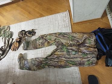 Donlar: Kamo printli qışlıq ov/sahə kombinezonu - Naxış: ot/sazlıq tipli — 3