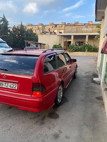 w202 zaslonka: Mercedes-Benz C-Class (W202) Universal/Wagon – qırmızı rəng — 10