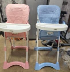 детский стул: Uşaq yemək stulları – 2 rəngdə - Rənglər: açıq çəhrayı və açıq mavi - — 1