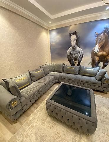 Künc divan, İşlənmiş, Açılan, Bazalı