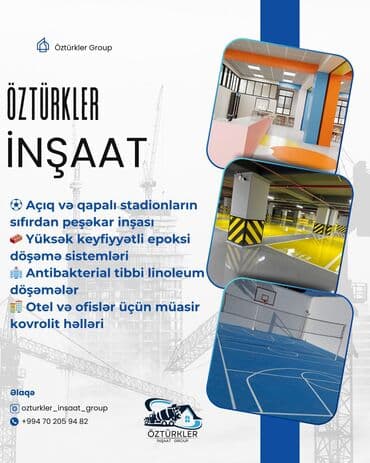 doseme: Öztürkler İnşaat Group – peşəkar tikinti və döşəmə həlləri Xidmətlər — 1