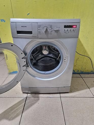 Техника и электроника: Стиральная машина Regal, 6 кг, Б/у, Автомат, Есть сушка, Нет кредита, Платная доставка — 3