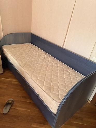 Oğlan və qız üçün, Çarpayı, Bazasız, Matras ilə, Siyirməsiz — 2