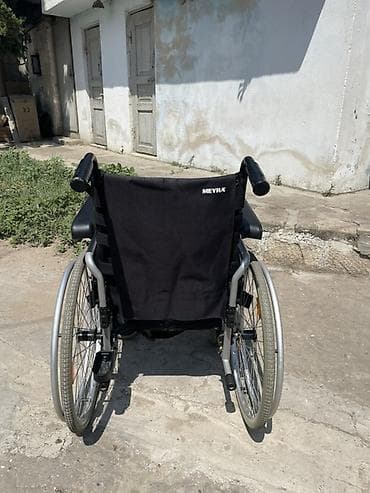 Meyra manual əlil arabası Elil arabasi qatlanir heç bir problemi — 2