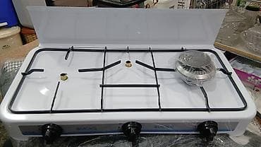 qaz piletesi: Qaz sobası Stolüstü, 3 gözlü, Yeni — 5