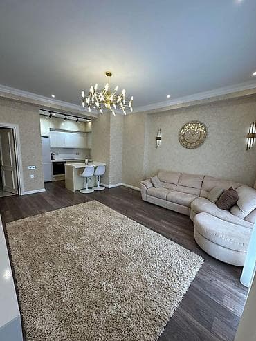 Mənzillər: İcarəyə verilir 3 otaqlı yeni tikili 101 m², Ağ şəhər q. Kateqoriya — 1