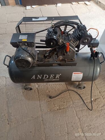 Lak-boya məhsulları: ANDER hava kompressoru Texniki xüsusiyyətlər: - Elektrik mühərriki — 3