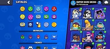 Brawl Stars hesabı – yüksək irəliləyiş və zəngin resurslarla - Kupa — 3