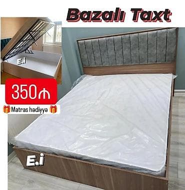 dola: Bazalı taxt - Geniş saxlama üçün qaldırıla bilən bazalı konstruksiya — 1
