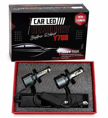 avto lamp: CAR LED Headlight Y700 – avtomobil LED ön farası dəsti Xüsusiyyətlər — 1