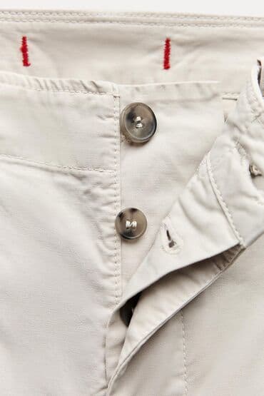 rezin elcekler: Zara chino şalvar 
Az geyilib teze kimidir — 10