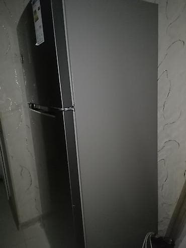 Soyuducular: İşlənmiş 2 qapılı Hoffman Soyuducu Satılır, rəng - Boz, Dolab içi — 9