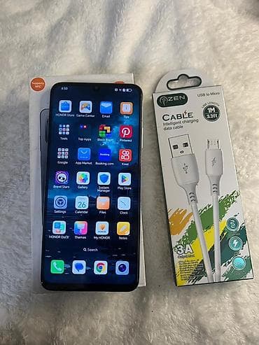 honor planset: Honor X7a, 128 GB, Barmaq izi, Face ID — 4