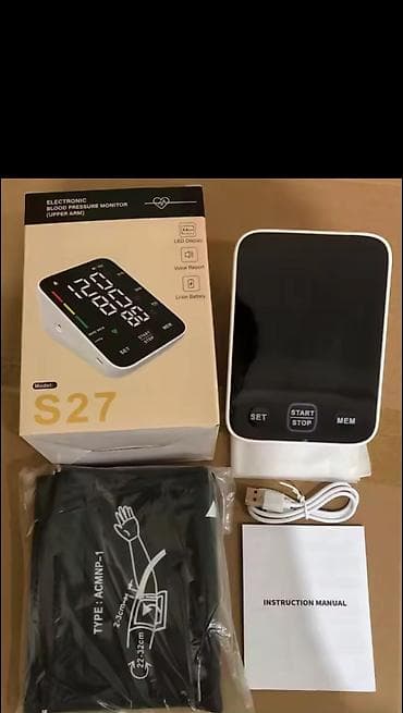 Elektron Qolüstü Tonometr – Model S27 - İstifadə sahəsi: yuxarı qol