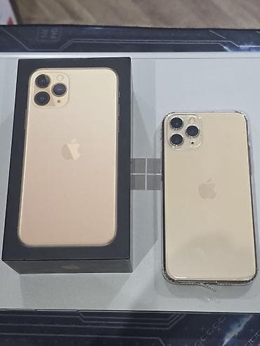 iphone adaptir: IPhone 11 Pro, 64 GB, Qızılı, Face ID — 2