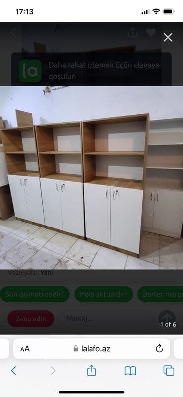 quxna şkafı: Dolablar YENİDİR Hündürlük 180.sm eni 80 sm derinlik 35 sm ünvan — 2