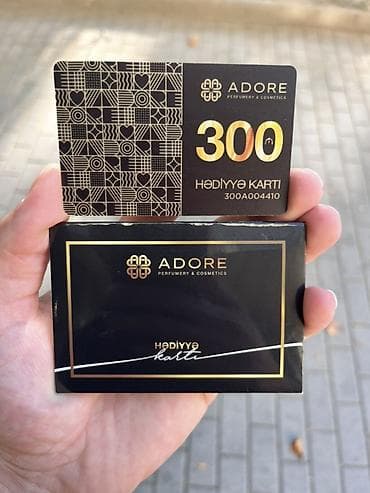 kinder joy will: 300 AZN-lik ADORE Hədiyyə Kartı Adore Perfumery & Cosmetics — 4