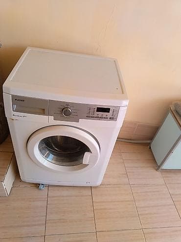 su arıtma: Arçelik paltaryuyan maşın – 6 kq, 1000 dövr/dəq, A++ enerji sinfi — 1